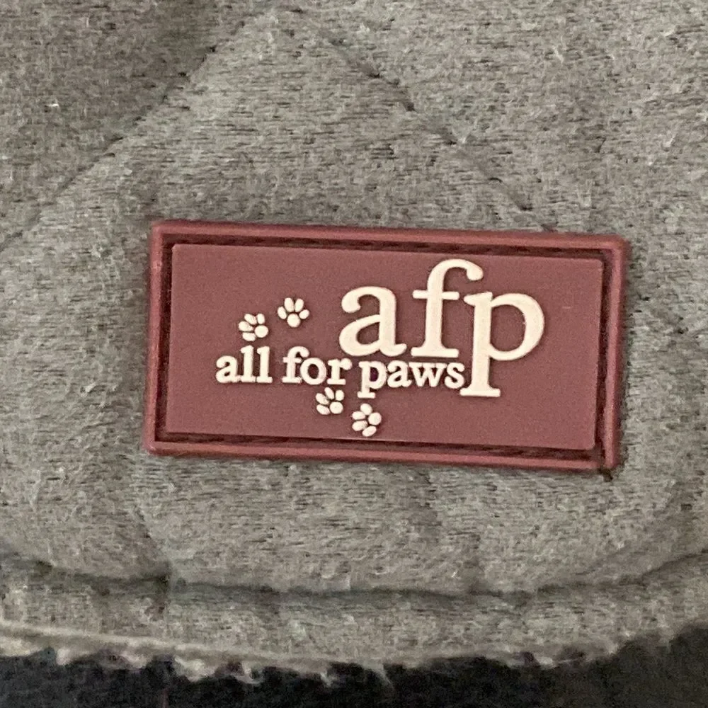 For small cat or dog AFP means all four paws, a nice warm coat for your pet grey